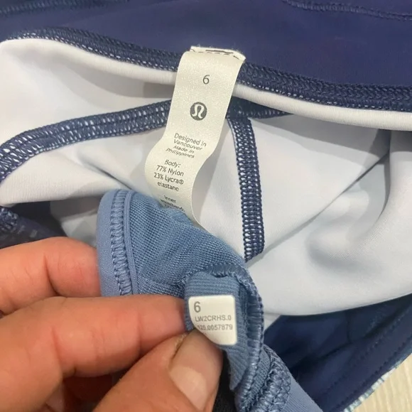 Lululemon invigorate High-Rise Short 8” size 6 and sport Bra 
Size 2 - Picture 6 of 8